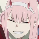 Zero Two Smile ZeroTwoSmile Discord Emoji
