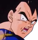 VegetaShocked Discord emoji
