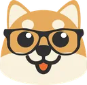 Doge Nerd Discord Emoji