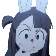 AkkoBunnyThink Discord Emoji