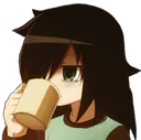 Tomoko_Sip Discord Emoji