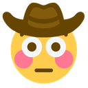 FlushedCowboy Discord emoji