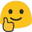 Blob Thumbs Up blobthumbsup Discord Emoji