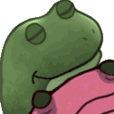 GifFrogeSleep Discord emoji