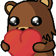 :PedoBearHeart: Discord Emote