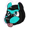 _PUP_CYAN Discord Emoji