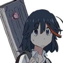 Ryuko_Scared Discord Emoji