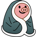 pigblanket Discord emoji