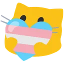 transheartcat Discord Emoji