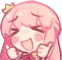 uwuPinkThumpsUp