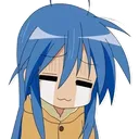 BlueHairedGirlCrying Discord Emoji