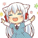 Hyper Neko HyperNeko Discord Emoji