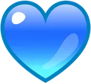 Blueheart blueheart Discord Emoji