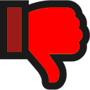 thumbdown Discord emoji