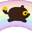 :tanukirainbowrun: Discord Emote
