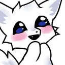 FA_ArcticFoxBlush Discord Emoji