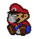 papermariofaceplam Discord Emoji