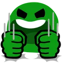 blobhulksmash Discord Emoji