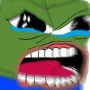 pepescream Discord emoji