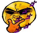 JojoThinkingemoji Discord Emoji