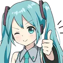 mikuThumbsUp