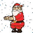 SantaDanceSnow