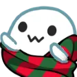 BlobGhostHugScarf