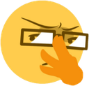 animeAdjustEyeWear Discord emoji