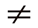 notequals