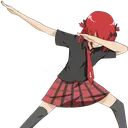 Satania Dab Discord Emoji