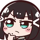 Dia Think Discord Emoji