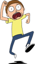 Run_morty Discord emoji
