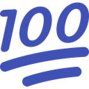 100_blue Discord emoji