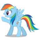 RainbowDashBrohoof Discord Emoji