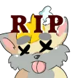 MeowRIP Discord Emoji