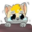 :Meowworried: Discord Emote