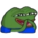 Pepe Giggle Discord Emoji