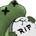 FrogeRIP Discord emoji