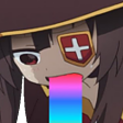 :MeguminPuke: Discord Emote
