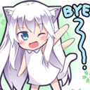 nekoBye Discord emoji