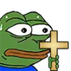 Pepe Christ pepechrist Discord Emoji