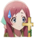 :animegirlholdingcross: Discord Emote