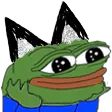 catpeepoStare Discord Emoji