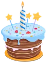 BlueBirthdayCake