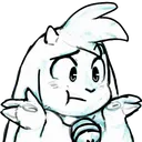 shrugs