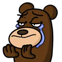 Sadbear sadbear Discord Emoji