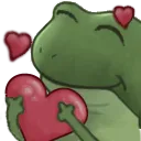Frogelove Discord Emoji
