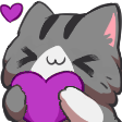 :purplekittyheart: