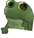 GifFrogeSuperHype Discord emoji
