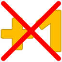 NoPlusOne Discord emoji